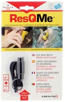 Res-Q-Me Keychain Escape Tool-Black (3 Pack)