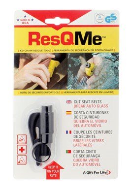 Res-Q-Me Llavero Escape Tool-Black (3 Pack) Cover