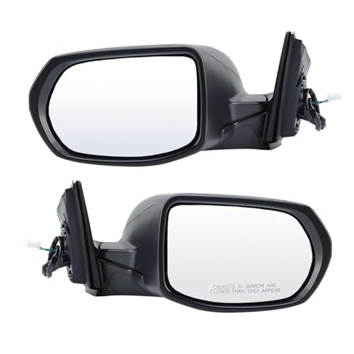 Rétroviseur 3 fils pour CRV 2017-2022 noir version américaine - Paire d'accessoires auto