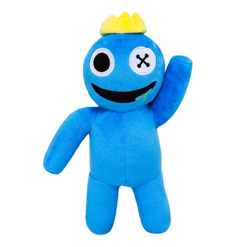 Image of Rainbow Friends Plush Rainbow Friends Night Plush, Best Gift for Boys and Girls for Halloween Thanksgiving and Game Lovers (Blue -2)