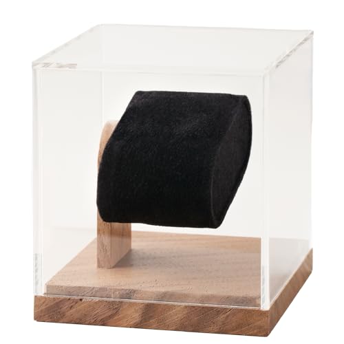 天然木のプレミアム腕時計ケース(ウォールナット)