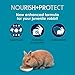 Kaytee Forti-Diet Pro Health Nourish+Protect Juvenile Rabbit Food, Comprehensive Nutrition Backed by Science, Digestive Health, Immune Support, 3 Pounds