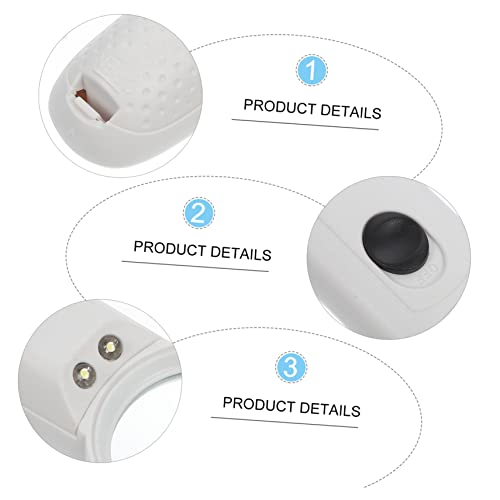 TEHAUX 1 Peça Para Lupa De LED Útil Multiuso Apreciação De Luz Leitura Portátil Antigo Portátil