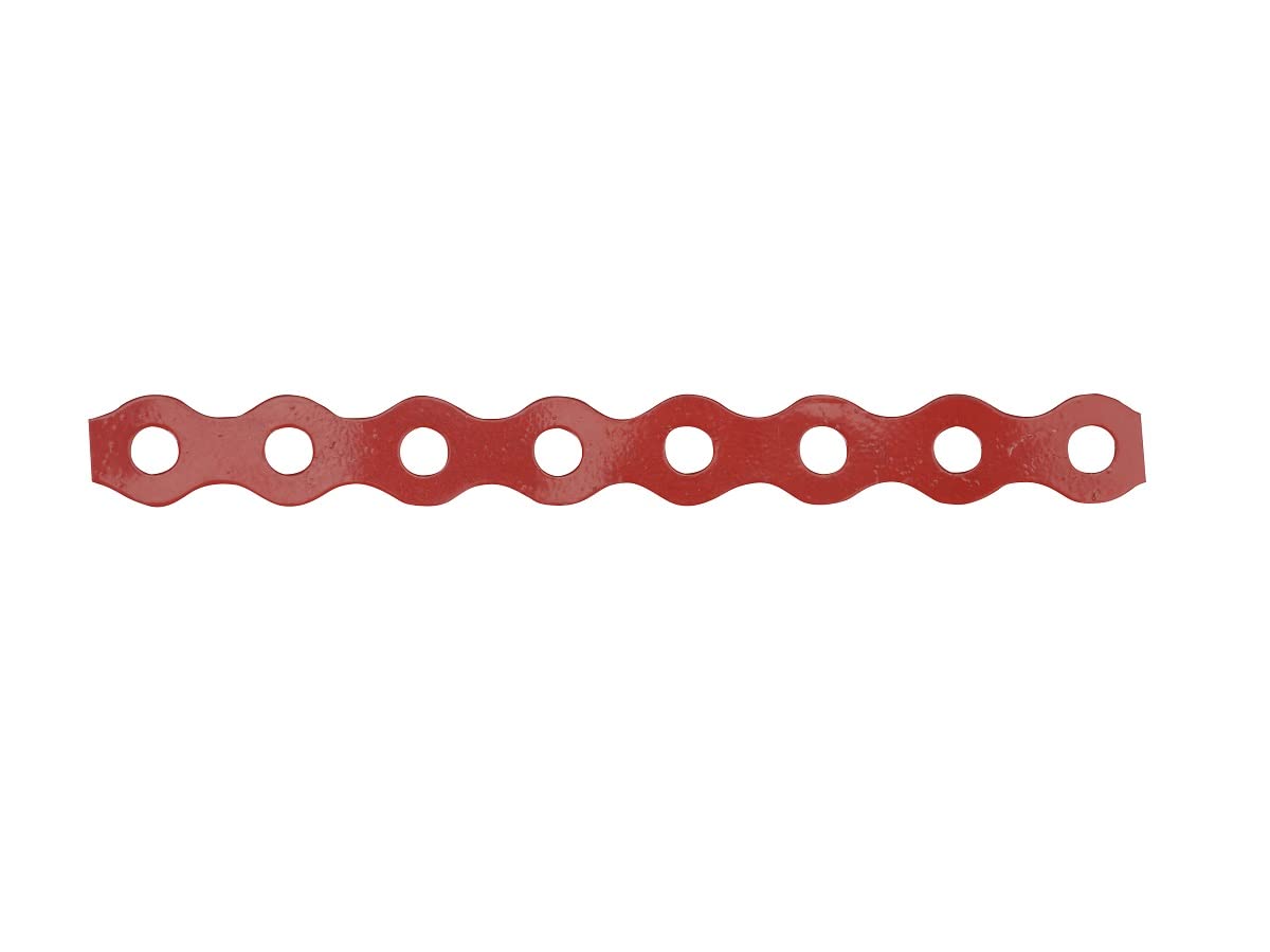 Forgefix Plastic Fixing Band - Red - 10m Roll