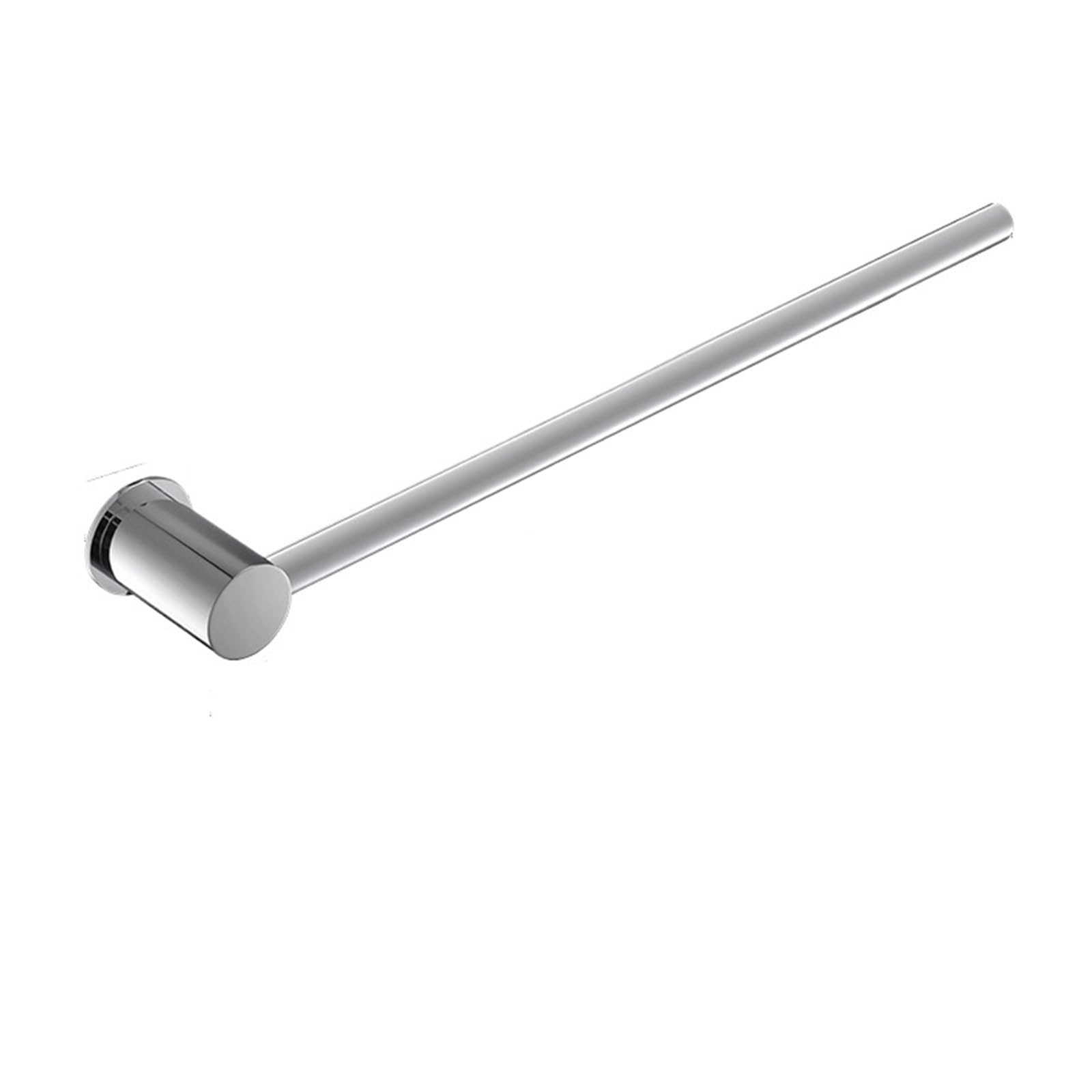 Towel Holder Towel Rod Brass Wall Mounted Bath Towel Storage Organizer Bathroom Towel Hanger Towel Rack Bathroom Accessories(Chrome 50cm)