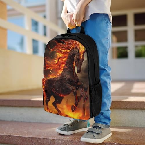 Sac d'école pour les élèves du primaire et collège dragon 3D