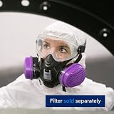 Półmaska ochronna Dräger X-plore 3500 do prac budowlanych | Półmaska przeciwpyłowa z filtrami bagnetowymi (S)