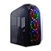 TALIUS ATX Gaming Kraken Spectrum LED RGB USB 3.0 PC-Gehäuse (Full-Tower, PC, Stahl, ATX, schwarz, rot/grün/blau)