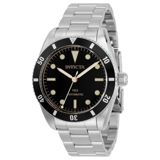 Invicta Relógio masculino automático Pro Diver 31290 com mostrador preto, Preto, Mergulhador