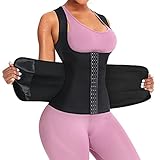 El entrenador de la parte superior del tanque está hecho de neopreno para ejercicios de entrenamiento, acelerando la pérdida de peso. La tela de neopreno aumentará la temperatura central y mantendrá su cuerpo caliente, quemará grasa abdominal adicional al calentar su abdomen, también aumentará el quemador de calorías para un entrenamiento más efectivo, reduciendo tu abdomen y cintura.