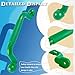 KINSPORY 10.6'' Climbing Handles, 4pc Playground Safety Handles Set, Kids Hand Grips for Swing Set, Climbing Frame, Play House, Climbing Frame - Green