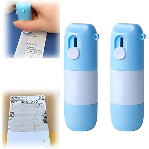 Líquido de corrección de papel térmico con cuchillo de desboxeo y protección antifugas Cover