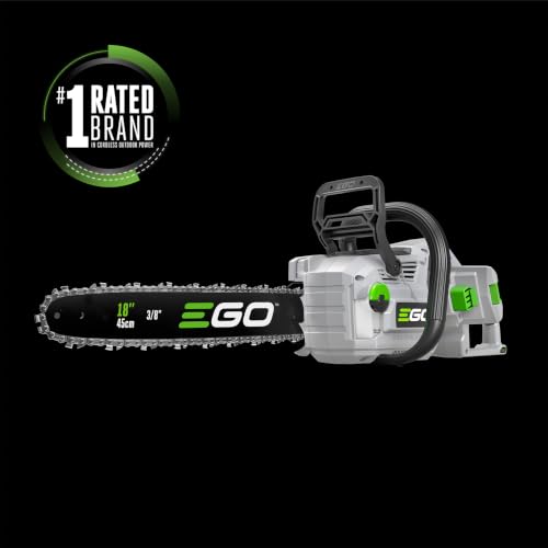 EGO POWER+ Chain Saw, 18" Battery Powered Chainsaw, Electric Cordless, Battery and Charger Not Included - CS1810 - image 8