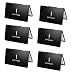 6 PCS Set | Sephora Collection Black Dual Compact Mirror | Travel Size Makeup Mirrors Bulk Gifts | Party Wedding Favors for Women (Bundle Pack of 6)