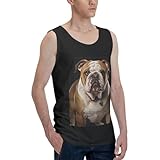 Zoom IMG-1 fjwslch english bulldog canottiera da