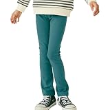 [ever closet] キッズ ズボン 110サイズ （4-6歳・身長105-115cm目安） フォレスト 女の子 男の子 ストレッチパンツ オールシーズン 通園 通学 子供服 キッズ服 エバークローゼット