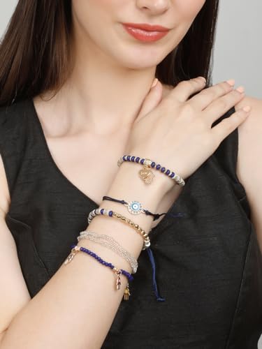 Evil Eye Bracelet for Protection and Good Luck