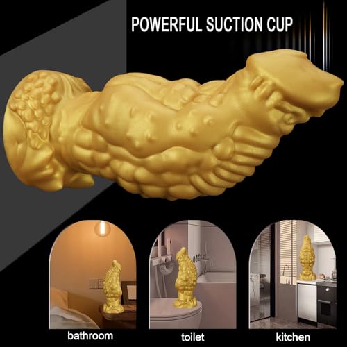 SMGKB-Silikon-Dicker-Riesen-Realistischer-DildoAnaldildo-mit-SaugnapfMonster-Fantasy-AnalplugProstata-Massagegeraet-Sexspielzeug-Vagina-Anal-Spiel-fuer-Frauen