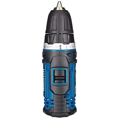 HYUNDAI Akku-Bohrschrauber CD1201LI SET (Akkubohrer 12V Li-Ionen, Akkuschrauber im Koffer mit 1 Akku 2.0Ah und Schnellladegerät, inkl. 13-teiligem Zubehör) – Bild 5