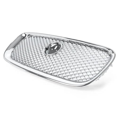 Calandre avant Jaguar XF XFR X250 en ABS noir brillant et maille argent pour pare-choc