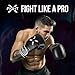 Fightx Boxing Gloves for Men & Women, Heavy Bag Boxing Gloves for Training, Professional Kickboxing Lightweight Muay Thai Gloves for Adults, MMA Punching Gloves Size 8oz to 16oz (Black/White,14oz)