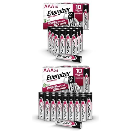 Energizer Advanced AAA Paquete de 40 (AAA 16pk + 24pk)