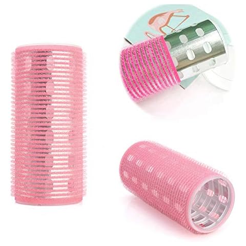 Aluminum Core Long Hair Curler Roller Self Grip Bangs Jumbo Cover