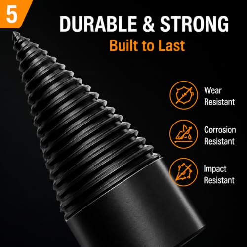 DSHTP 6-Piece Wood Splitter Drill Bit Set