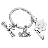 JPXXFM Pendentif portefeuille pour la fête de remise des diplômes privilégie les clés de sac à dos de sacs à dos clés métalliques