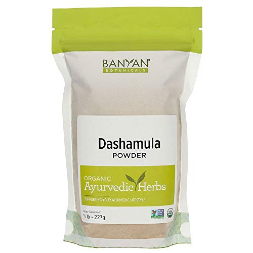 Banyan Botanicals Dashamula Powder - Certified Organic, 1/2 Pound - A Traditional Ayurvedic Formula for pacifying vata and Supporting Proper Function of The Nervous System*