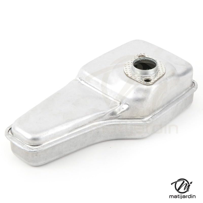 Matijardin - Pot d'échappement, silencieux pour moteur compatible avec Briggs & Stratton 4,5 et 5 cv