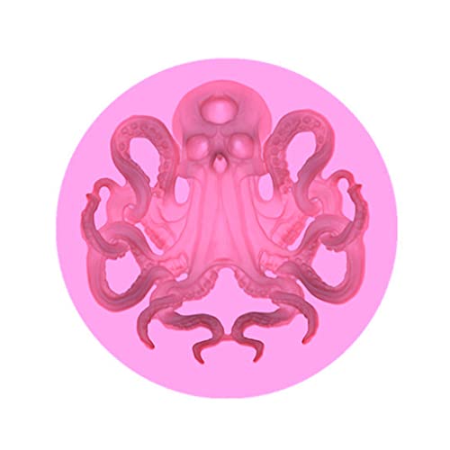 Octopus Decoration Silicone Molds Gifts for Friends Family Non-toxic Octopus Shaped Silicone Mold Gifts for Friends Family Tear 