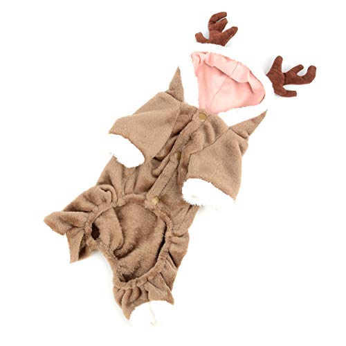 Ranphy, costume natalizio con renna, per animali