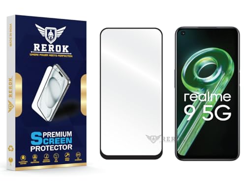 Image of Gorilla Tempered Glass Screen Protector Compatible with Realme 9 5G [Pack of 1] | Edge-to-Edge, Bubble-Free, Case Friendly, Easy Installation Kit