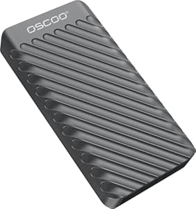 OSCOO 1TB SSD Festplatte Extern USB 3.2 Gen 2x2 Tragbare Festplatte Bis zu 2000 MB/s Duale USB Stick USB-A&USB-C Externer Speicher Kompatibel Android, Laptops, Tablets, Smart-TVs