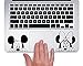 Mickey and Minnie Peeking Up Disney - Trackpad Apple MacBook Laptop Vinyl Sticker Decal (for All 13 inch MacBook)