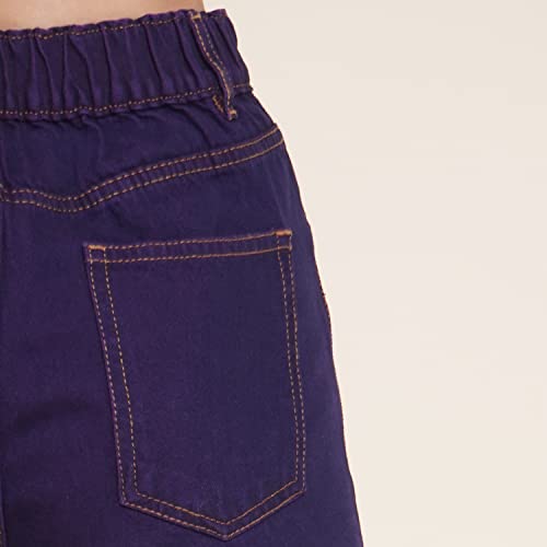 Image of Denim Straight Fit Jeans for Women | Full Length | Distress Jeans for Women Stylish | High Waist Jean for Woman
