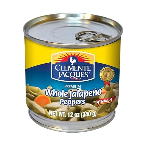 Clemente Jacques Whole Jalapeno Peppers, 12 oz (Pack of 12) Cover