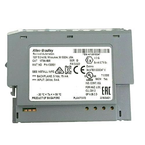 Module d'entrée numérique 1734-IB8 composant PLC scellé - 4