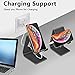 COOLOO Cell Phone Stand,【2 Pack】 Mobile Phone Anti-Skid Holder, Cradle, Dock Compatible Android Smartphone, Phone 13 12 Promax Mini 11 Pro Max Xs Xr X 8 7 6 6s Plus 5s, Accessories Desk - Black…