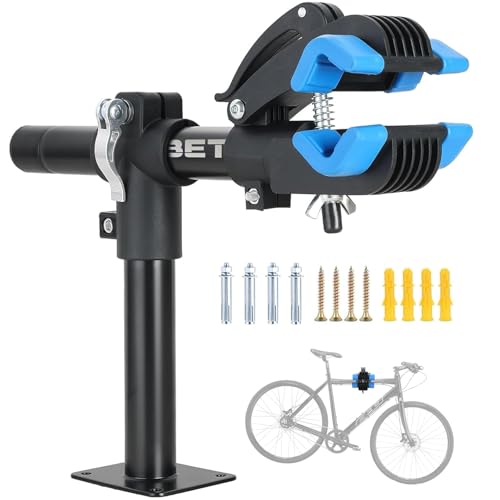 DASBET Bike Repair Storage Stand Wall Mount Bicycle Rack Workstand with Adjustable Clamp Bicycle...