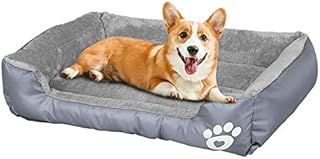 ZEEXIPDR Dog bed Cat bed Pet bed Super soft pet sofa bed, soft wool fleece PP cotton made into a pet bed, suitable for small medium dogs or catsM:55 * 43 * 12CM(21.6 * 17 * 4.7Inch)