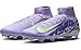 Nike United Mercurial Superfly 10 Elite FG High-Top Soccer Cleats (HF1603-500, Purple Agate/Barely Volt) Size 10.5