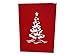 Red Tree Christmas Greeting Card