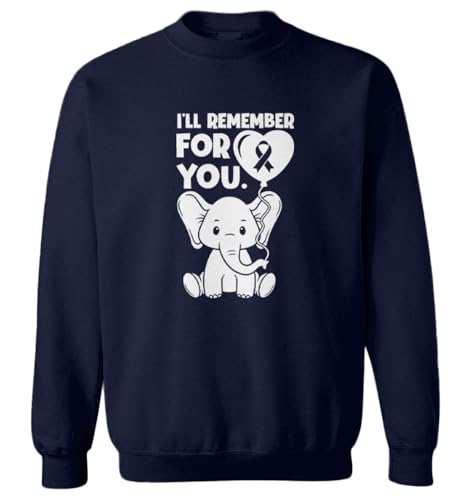 Haase Unlimited I'll Remember for You - Alzheimer's Toddler Fleece Crewneck Sweater