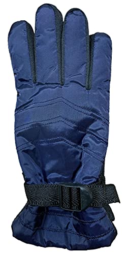 Image of Yacht & Smith Winter Ski Gloves Fleece Lined Adjustable Strap Water Resistant Men Woman Kids