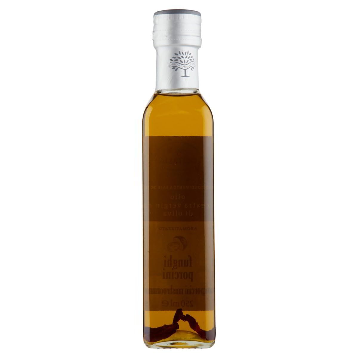 Olitalia Olio Condimento a Base di olio extra vergine di oliva all'aroma di funghi porcini, Extra Natives Olivenöl Porcini -Steinpilz geschmack 3x 250ml + Italian Gourmet polpa 400g