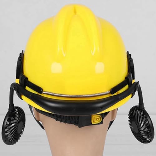 Ventilateur de refroidissement pour casque avec éclairage LED orientable - 5