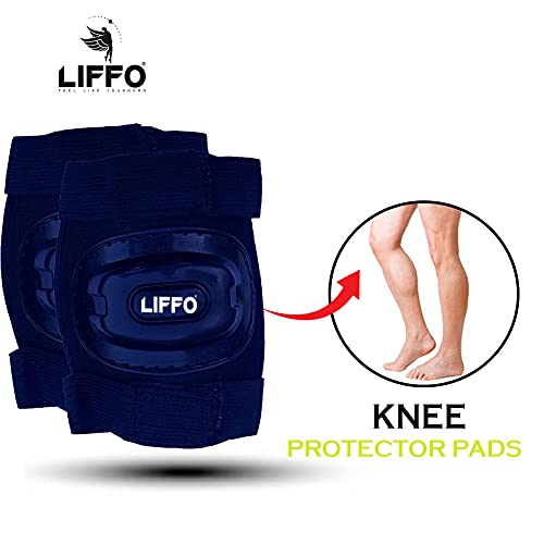 Image of Liffo Protective Skating Guard Kit for Skating, Cycling, Running for Kids,Boys,Girls,Men & Women (HSG-01)(Red) (L)