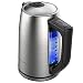 Electric Kettle, VAVA Stainless Steel Tea Kettle Adjustable Temperature Control 1.7L Cordless Hot Water Boiler Heater (BPA-Free Build, FDA Approved, Keep Warm Function, Strix Control) Upgraded Version
